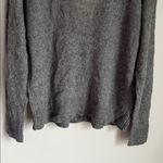 Apiece Apart  SOFTEST TISSUE WEIGHT CASHMERE SILK CARDIGAN IN CHARCOAL MEDIUM Photo 10