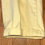 Vintage‎ America Boho Crop Jeans Butter Yellow Size 8 Photo 1