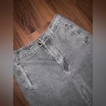 Grade & Gather  denim wide leg dark gray wide leg jeans high waist M casual fall Photo 6