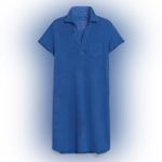Frank & Eileen Lauren Polo Dress size Large Blue Bird royal blue mini Photo 3