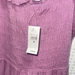 Gap  Women’s Smocked Midi Dress Lavender Purple Size M NWT Photo 3
