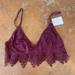 Urban Outfitters NWT maroon lace bralette  Photo 0