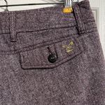 American Eagle π Purple Tweed Wool Micro Mini Low Rise Y2K Shorts Photo 3