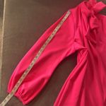 Women’s Pink Long Sleeve Midi Pencil Dress with Bow Detail Size 2XL NEW Photo 7