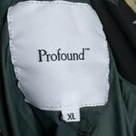 Profound • NWT Black Floral Puffer Jacket Coat Size XL Photo 4