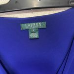 Ralph Lauren Lauren  Royal Blue Long Sleeve Dress Photo 5