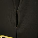 Misook  Size Medium Yellow & White Piping Front Closure Blazer Photo 4