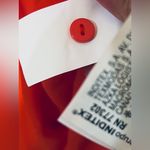 ZARA  Pleated midi  Dress Red size small Photo 6