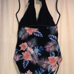DKNY NWT One Piece Halter Swimsuit, XXL Photo 2
