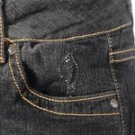 Baby Phat  Jeans Dark Wash Straight Leg Bling Jeans Size 3 Photo 3