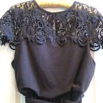 Vintage Lacey Black Pantsuit from Marina Women’s Size 10 Photo 4