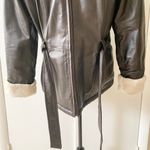 wilson's leather Brown Sherpa/Faux Fur Fully Insulated Coat size small Photo 4
