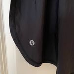 Lululemon Black Mesh Racerback Tank Top Photo 4