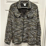 Laura Ashley‎ Women’s Cardigan Jacket Sweater Long Sleeve Wool Blend Large Yellow Photo 0