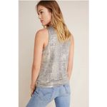 Anthropologie Top Sabrina Shimmer Metallic Tank Size XS Photo 2
