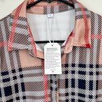 NWT Plaid Long Sleeve Shirt Dress Photo 1