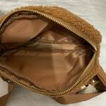 Steve Madden  Brown Sherpa Waist Belt Bag Photo 4