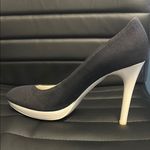 Stella McCartney Blue and White Corduroy Heels, Size 9.5 (EU 39.5) Photo 5