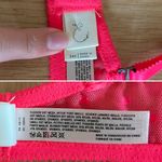 Anthropologie By Eloise Neon Pink Coral Mesh Swiss Dot Convertible Strap Bra 34C Photo 14