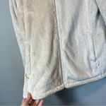 The North Face  Women’s Cream Fuzzy Zip Up Sweatshirt Small Photo 3