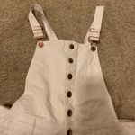 White denim shorts overalls Size 2 Photo 3