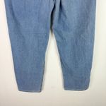 American Eagle Hi-Rise Paperbag Denim Jeans Medium Wash Size 8 SHORT 8S EUC Photo 7