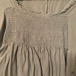 Light olive green flare arm shirt Size M Photo 2