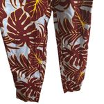 H&M Conscious Tropical Strapless Jumpsuit Size 2 Multicolor Summer Casual Photo 2