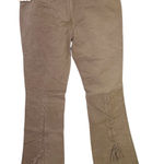 Joe Boxer Suede Leather Lace Up Leg Flare Pants Size 5 Festival BOHO Hippie NEW Photo 0