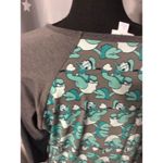 LuLaRoe New NWT Disney Donald Duck Print Baseball Top Large L Randy Photo 3