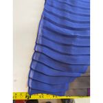 Max and Cleo Max and Cleo Eliza Dress NWT $148 Size M Chevron Pleated Shift Sheer Sleeves Photo 6