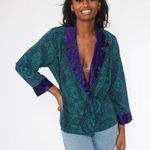 Victoria's Secret  Pajama Top Paisley Lingerie Pajama Shirt 90s Pajamas Top Photo 0