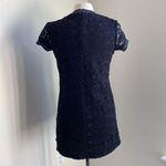 ZARA  Dress Womens Sz Small Black Star Lace Grunge Photo 5