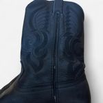 Vintage Women’s Black genuine leather cowboy boots size 7.5 Photo 7