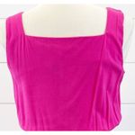 NEW Cloud & Sky Womens M Vibrant‎ Bright Pink Mini Dress Square Neck Summer Size M Photo 3