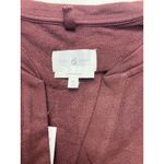 Lou & grey Bohemian Rouge V Neck Split Hem Long Sleeve Sweatshirt Top XL New Photo 2