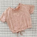 She & Sky  Sunbleached Crop Tee Photo 0