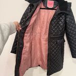 Kate Spade  New York Black Quilted Puffer Long Jacket Coat XS Photo 3