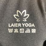 Laier Wide Leg Yoga Pants Size Large Black Photo 3