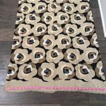 Kate Spade Neutral Floral Long Rectangular Scarf Photo 5