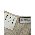 TSE  | S | 100% Pure Silk Top Tank Sleeveless Ribbed Knit Pullover Stretch Womens Photo 2