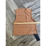 Alphalete  Women's Heavy Cotton Cut Off - Clay , Size Small Photo 4