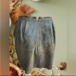 Sachin + Babi  100% Lamb Leather Strip- Patch Skirt size 6 Photo 2