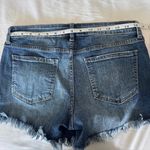 Just USA Dark Wash Frayed Cutoff Denim Shorts Women's Size 29 Photo 5