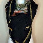 Sonoma Plaid Triangle Blanket Scarf Shawl | Fall Winter Wrap | One Size Photo 0