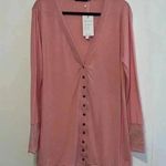 Merokeety NWT  Pink Snap Cardigan P35 Photo 0
