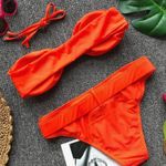 Boutique 2463 Clearance Lara belted bandeau swimsuits Photo 1