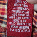 Panhandle Slim Womens Red Plaid Western Snap Front Shirt L Western Rodeo Size L Photo 6