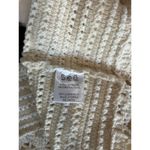 Sea NYC Gia Crochet Sleeveless Wool Boho Top Cream Womens Size Large Photo 9