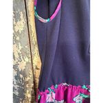 Lilly Pulitzer  Blue Purple Floral Wrap Tank Dress, size Small Photo 7